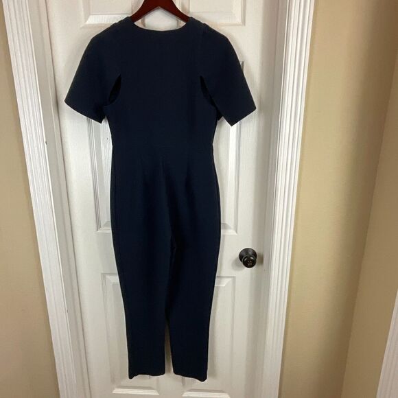 The Fifth Label Womens Navy Blue Manhattan V Neck Jumpsuit Romper Size XL H3 - Picture 7 of 12